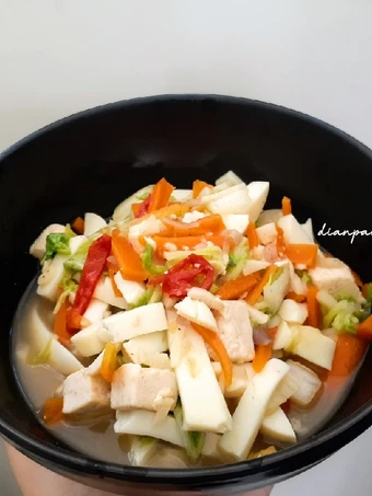 Langkah Gampang Membuat Resep Tumis sawi putih, tahu dan putih telur yang Bisa Manjain Lidah Anti Ribet, Lezat