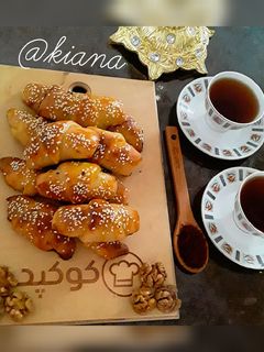 عکسی از دستور ❤کروسان شکلاتی😍