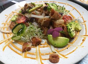 Una foto de Ensalada de tripa blanca