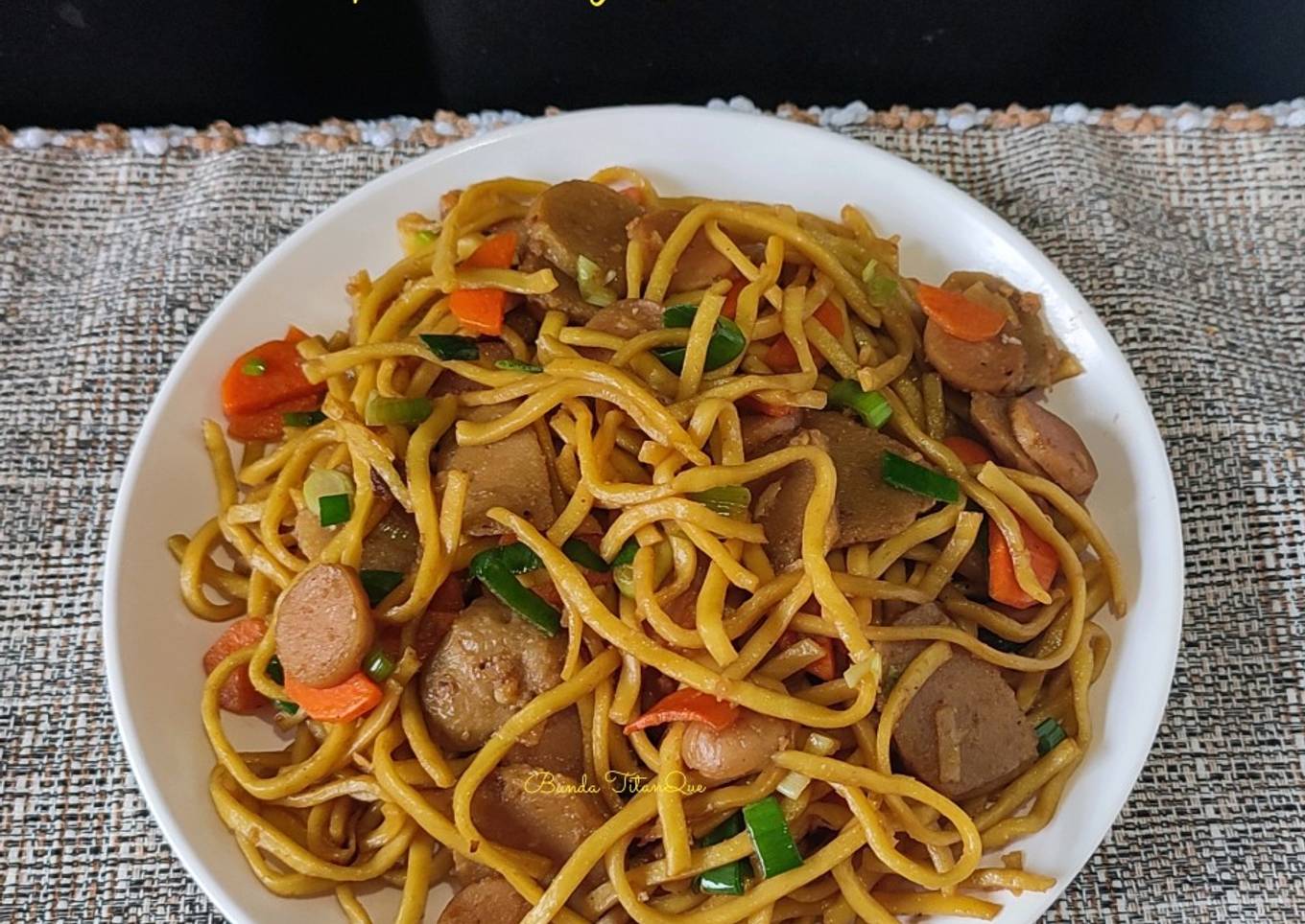 Mie Goreng Bakso Sosis