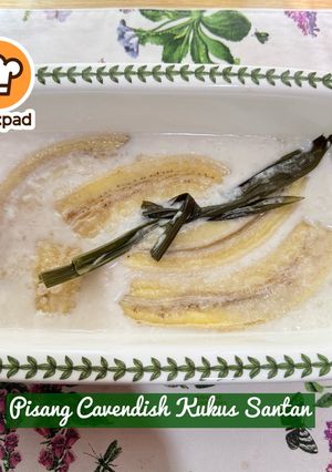 Gambar 👩🍳Pisang Cavendish Kukus Santan