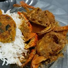 A picture of Crab Curry.