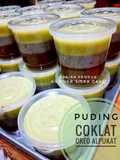 Puding Coklat Oreo Alpukat