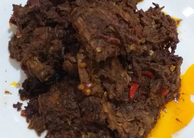 Resep daging sapi rendang padang tanpa kelapa