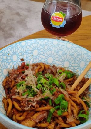 A picture of Udon Teriyaki.