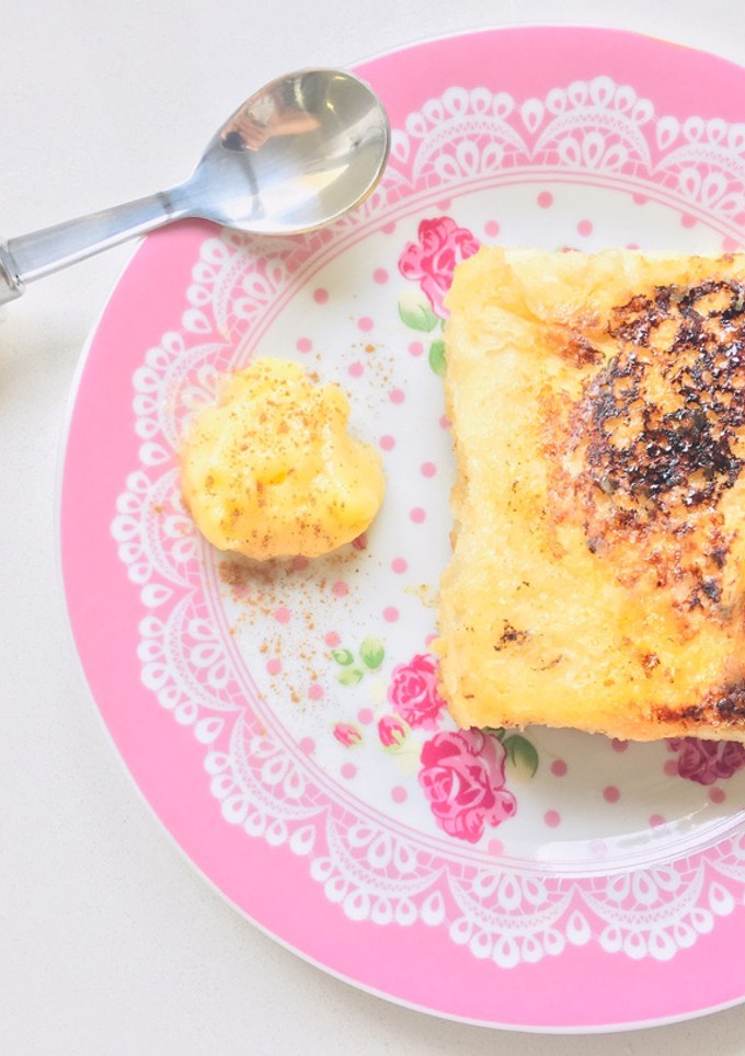 Una foto de Torrijas francesas con crema
