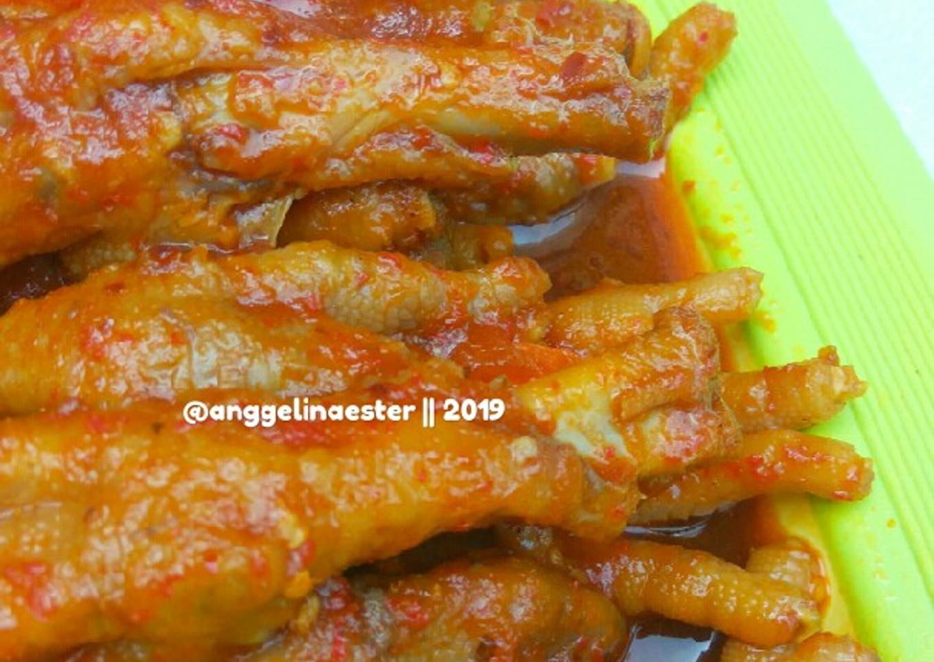 Ceker Pedas Manis