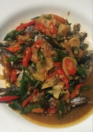 Foto resep Ikan Pindang Oseng Cabe Ijo