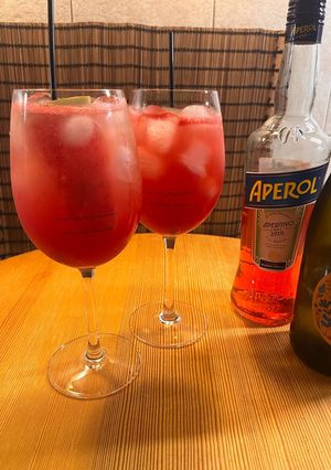 Φωτογραφία της συνταγής Aperol spritz καρπούζι