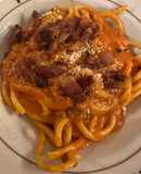 Pasta “All’Amatriciana” Simplificada