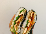 Onigirazu (Sushi Sandwich) (Vegan)