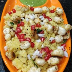 A picture of Dhokla Chaat.