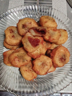 Foto resep Jemblem singkong isi gula merah