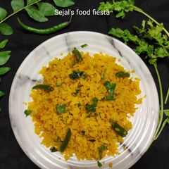 Kanda poha A picture of Kanda poha.