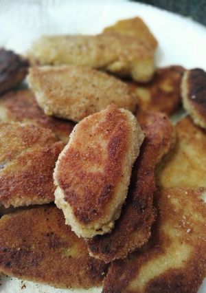 Una foto de Croquetas de pollo del cocido