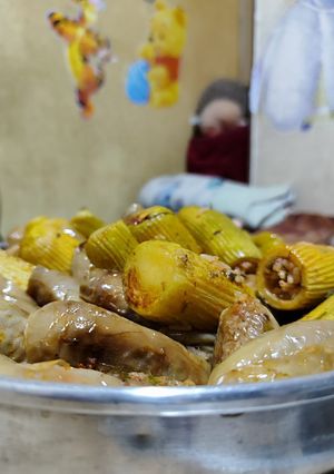 صورة لوصفة محشي كوسى وباذنجان ابيض 🥰