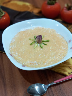 عکسی از دستور فرنی خرمالو