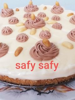 صورة لوصفة بسبوسة بالمهلبية