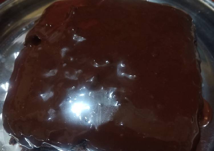 Super Moist Steamed Chocolate Cake (No Mixer)