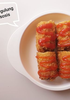 Foto resep Roti gulung sosis