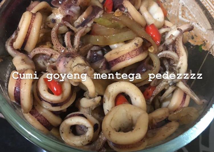 Cumi Goreng Mentega