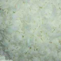 A picture of White boiled rice.