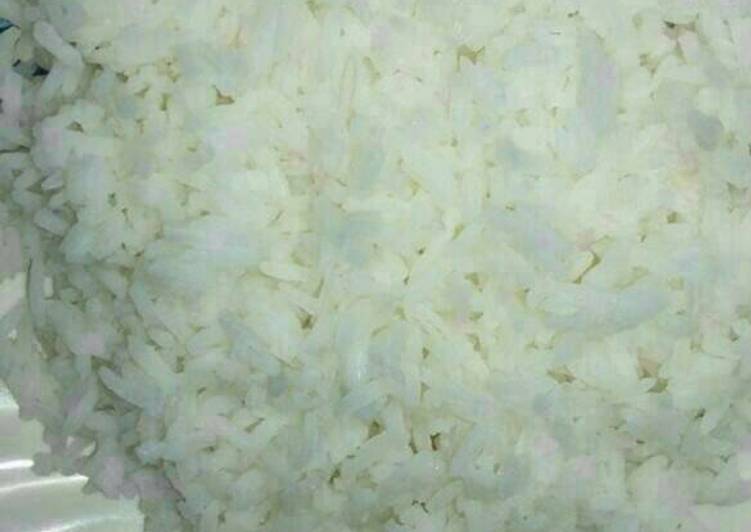Recipe of Perfect White boiled rice