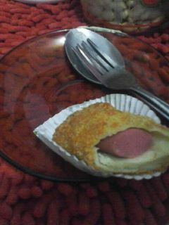 Foto resep Roti isi sosis goreng simple