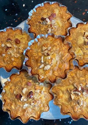 Hình của món Bánh Yến mạch (Mix táo,hạt chia,hạt phỉ..).