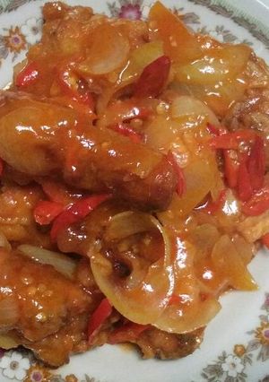 Foto resep Ayam tepung asam manis