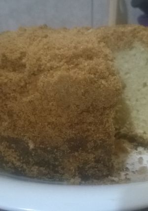 Una foto de Torta con cubierta crocante