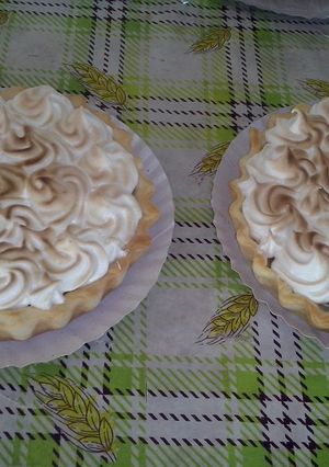 Una foto de Tarta de Limón