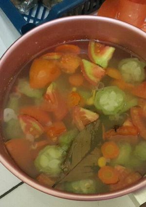 Foto resep Sayur Bening Warna-Warni