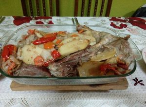 Una foto de Cabrito o cordero
