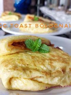 Foto resep Egg Toast Bolognaise