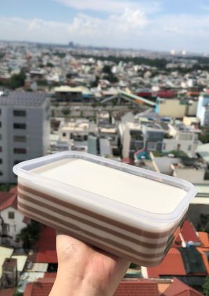 Hình của món Rau câu milo sữa.