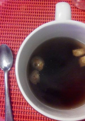 Una foto de Té de jengibre y cúrcuma