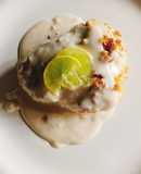 Pechuga de pollo con salsa bechamel