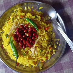 A picture of Poha.
