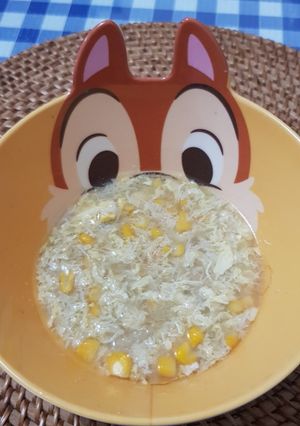 Foto resep Sup jagung kepiting