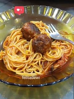 Foto resep Spaghetti Meatball