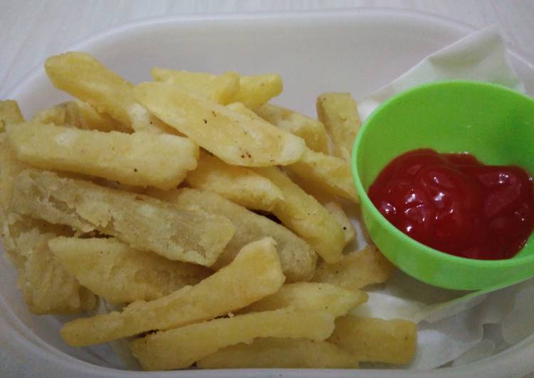 Resep: Kentang goreng (french-fries) yang Renyah