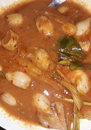 Foto resep Cumi saos padang