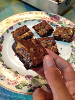 Foto resep Peanut Butter Brownies