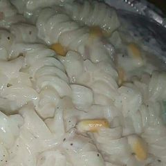 A picture of Corn pasta.