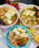 Bún riêu tôm thịt