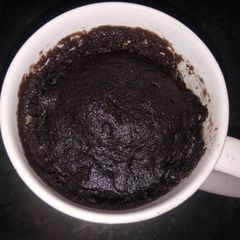 A picture of Chocolate Brownie mug cake.