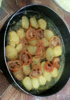 صورة لوصفة صينية كفته بالبطاطا