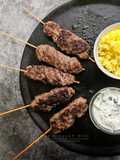 Shish Kafta - Grilled Meat on Skewers