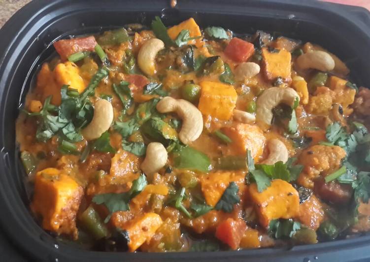 Easiest Way to Prepare Favorite Mixed veg with paneer